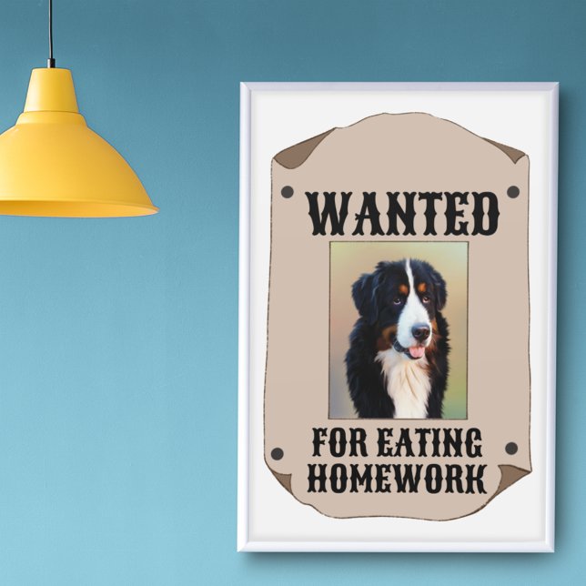 Poster Recherché Pour Manger À La Maison Photo Personnali (Créateur téléchargé)