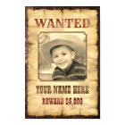 Poster Recherché | Vintage Wild West Modèle photo