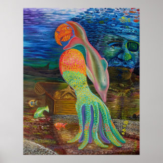 POSTER "RÉCIF DE PARROT"