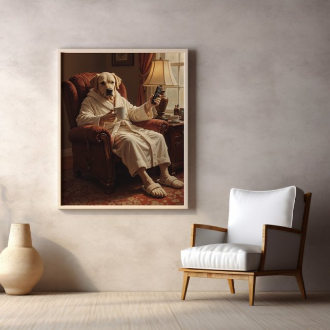 Poster Recliner King: Coffee And Chew (Créateur téléchargé)