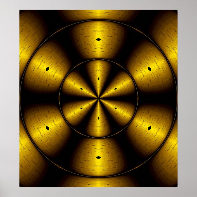 Poster Récolte d'or (Devant)
