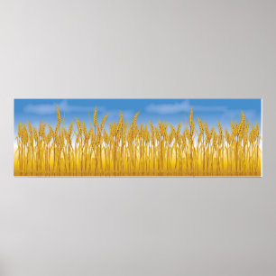Poster Récolte Dorée