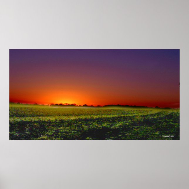 Poster Récolte galactique (Devant)