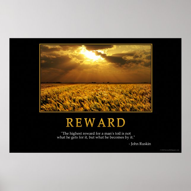 Poster Récompense (Devant)