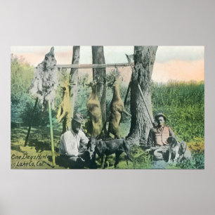 Poster Récompenses d'un comté de HuntLake d'un jour, CA