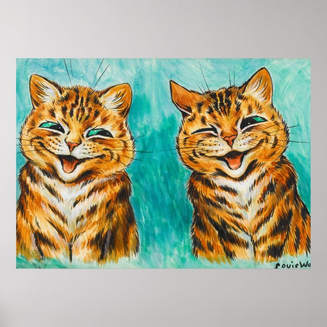 Poster Réconciliation par Louis Wain (Devant)