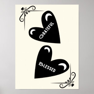 Poster Reconnaissant - Béni