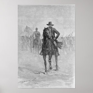 Poster Reconnoitering du Général Grant