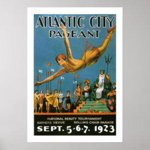Poster Reconstitution historique d'Atlantic City