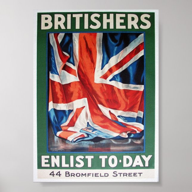 Poster recrutement de britistes (Devant)