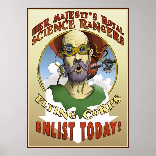 Poster Recrutement de Rangers scientifiques (Devant)