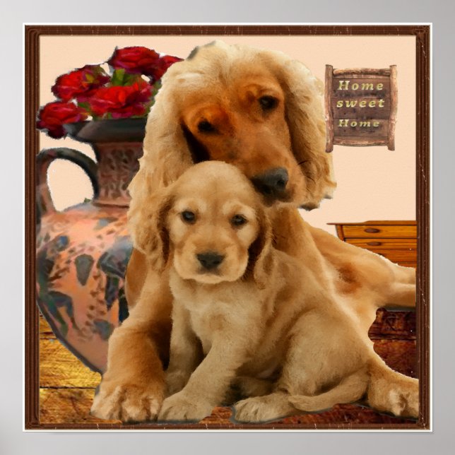 Poster Récupérateur Labrador (Devant)