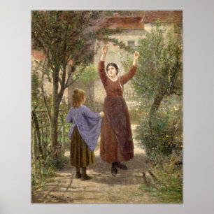 Poster Récupération des cerises