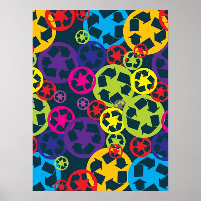 Poster Recycler l'affiche (Devant)