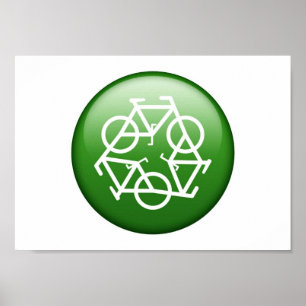 Poster recycler vert par l'affiche de Petr Kratochvil