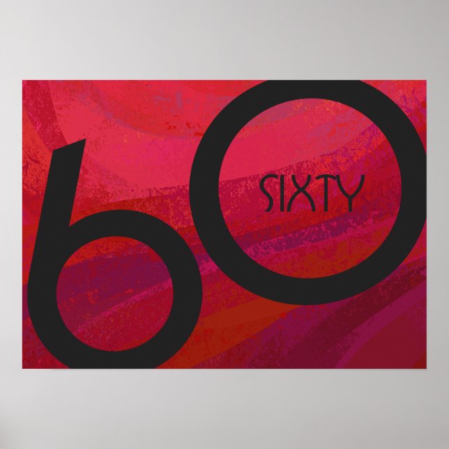 Poster Red 60 Dix Anniversaire (Devant)