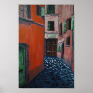 Poster Red Alley