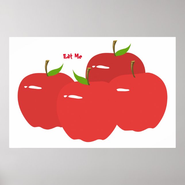 Poster Red Apple (Devant)