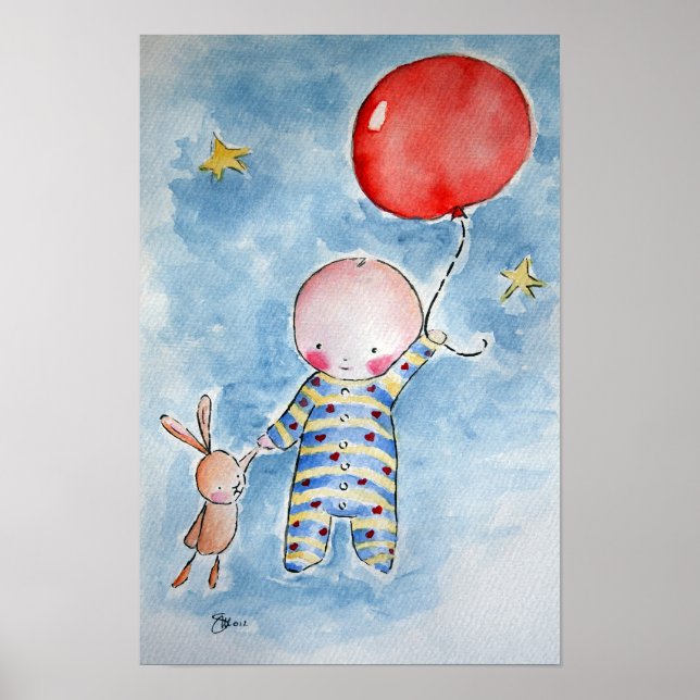 Poster Red Baloon (Devant)