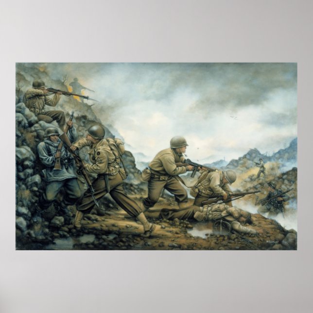 Poster Red Bull dans la ligne d'hiver par Donna Neary Imp (Devant)