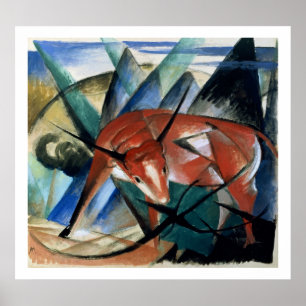 Poster Red Bull (gouache sur papier)