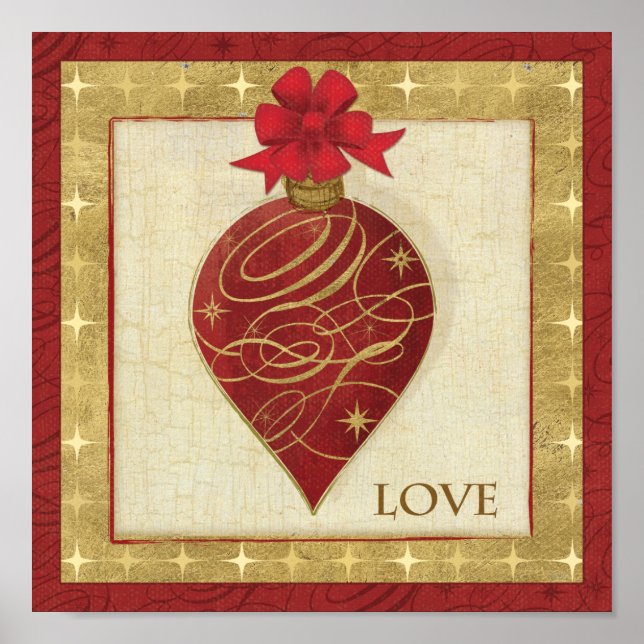 Poster Red Christmas DouCor Hope (Devant)