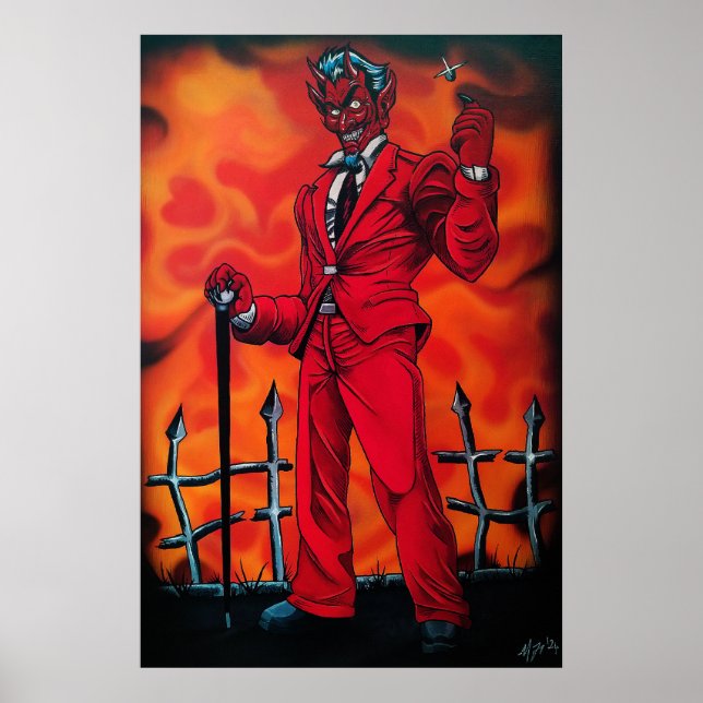 Poster Red Dealer (Devant)