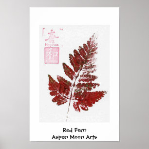 Poster Red Fern