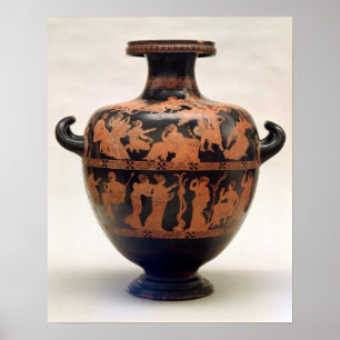 Poster Red-figure hydria by the Medias Painter,