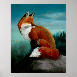 Poster Red Fox