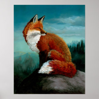 Poster Red Fox