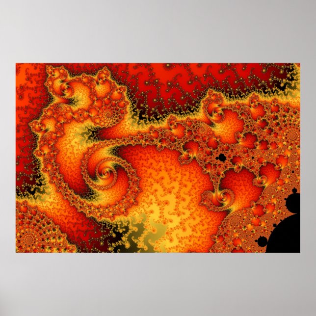 Poster Red Hot Firepit (Devant)