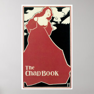Poster Red Lady ~ The Chap Book