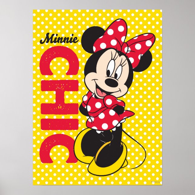 Poster Red Minnie | Chic (Devant)