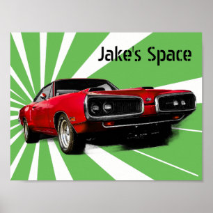 Poster Red Muscle