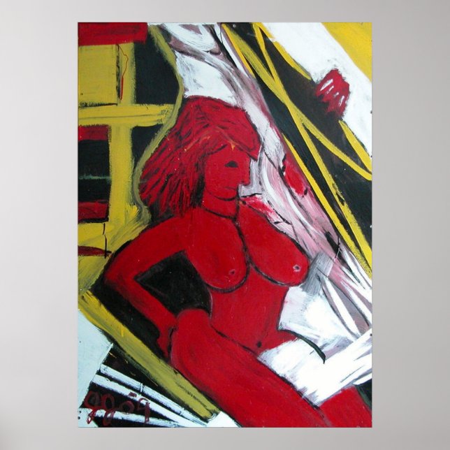 Poster Red Muse (Devant)