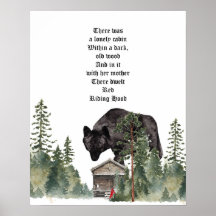 Red Riding Hood Wolf Art