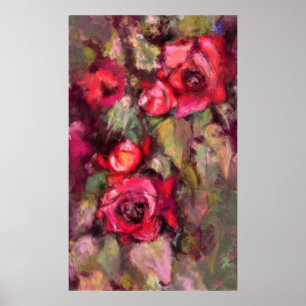 Poster Red Roses