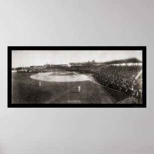 Poster Red Sox White Sox Baseball Photo 1904
