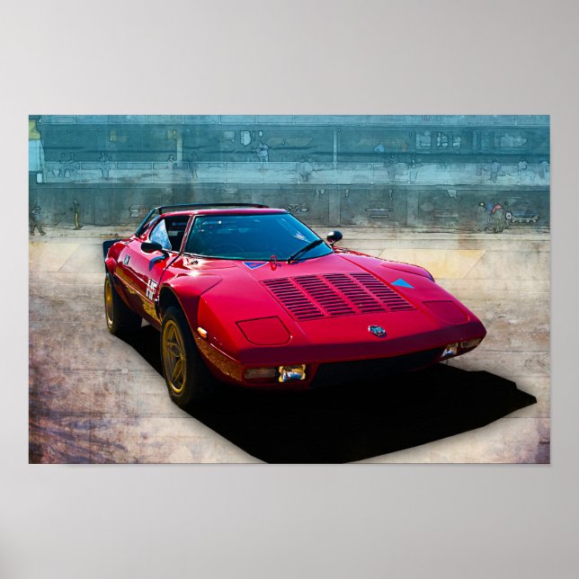 Poster Red Stratos (Devant)