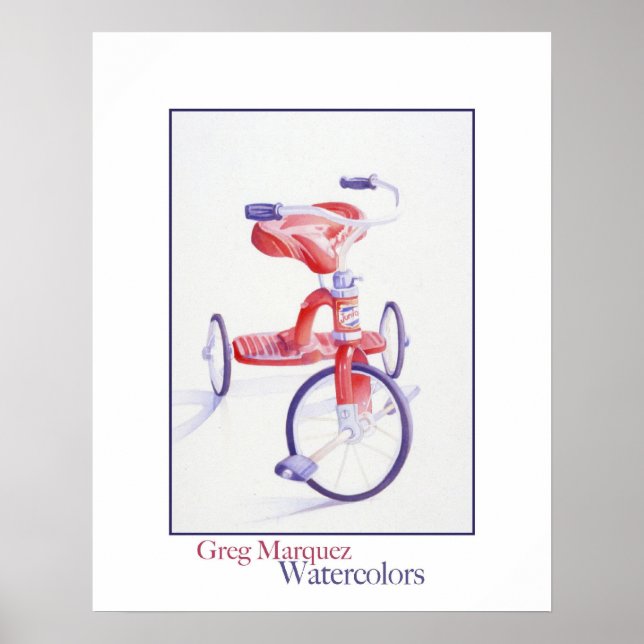 Poster Red Trike (Devant)