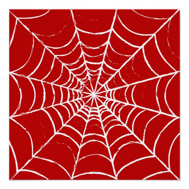 Poster Red Web (Devant)