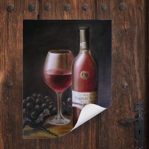 Poster Red Wine - Art Print