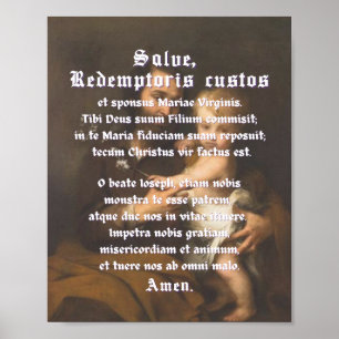 Poster Redemptoris Custos Imprimer