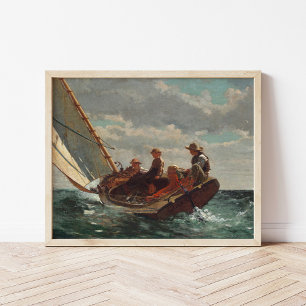 Poster Redimensionner (Un Vent Équitable)   Winslow Homer