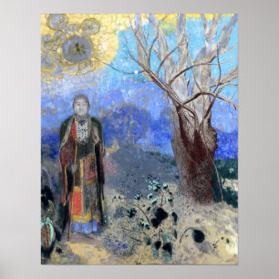Poster Redon - Bouddha
