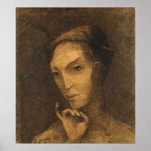 Poster Redon - Mephistopheles