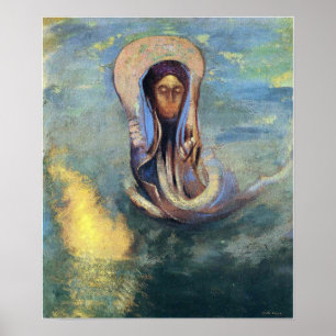 Poster Redon - Oannes