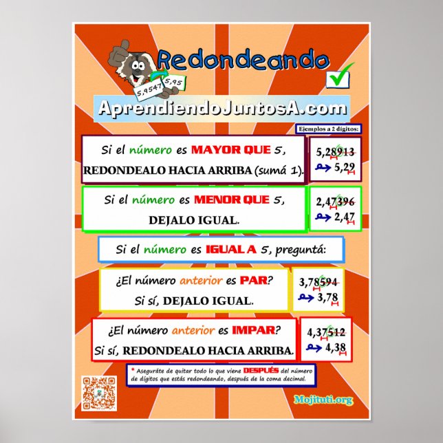 Poster Redondeando (Devant)