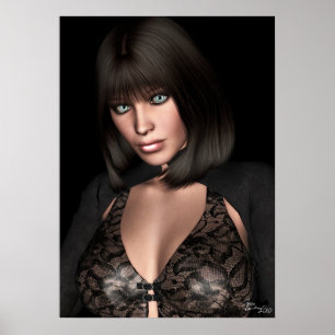 Poster Redux bleu minuit